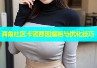海角社区卡顿原因揭秘与优化技巧