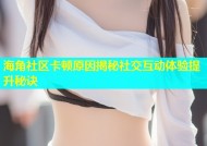 海角社区卡顿原因揭秘社交互动体验提升秘诀