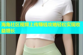 海角社区视频上传赚钱攻略轻松实现收益增长
